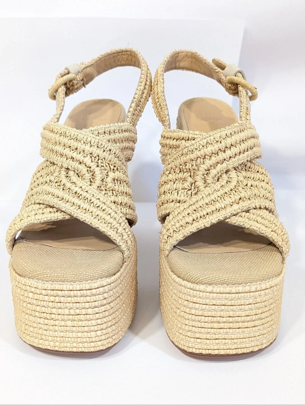 Castaner Platform Sandals Eu 37 Women Fulvia Espadrille Shoes chunky ultra high